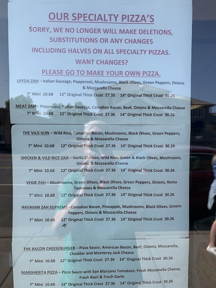 Sven & Ole's Pizza Menu image 4